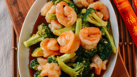 L1. Shrimp With Broccoli