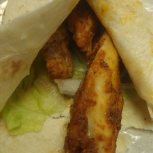 Cajun Kyllinge Wrap