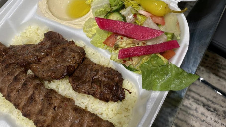 Beef Combo Kebab Plate