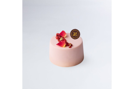 Méi Guī Bái Táo Jì Lián Zhī Shì Dàn Gāo Rose White Peach Cream Cheese Petite Cake