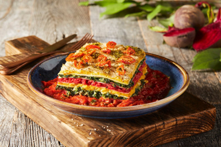 Vegansk Rainbow Lasagne (V) (Ve)