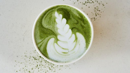 Vanilje Matcha Latte 16 Oz