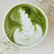 Vanilje Matcha Latte 16 Oz