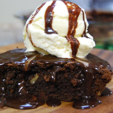 Varm Brownie A La Mode