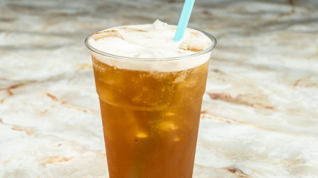 Iced Peach Green Tea Limonade