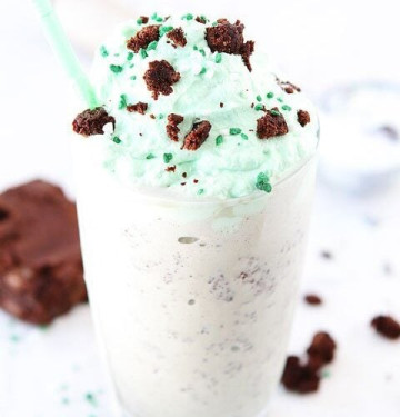 Mint Brownie Milkshake