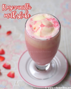 Rose Milkshake