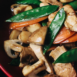 Moo Goo Gai Pan Frokosttilbud