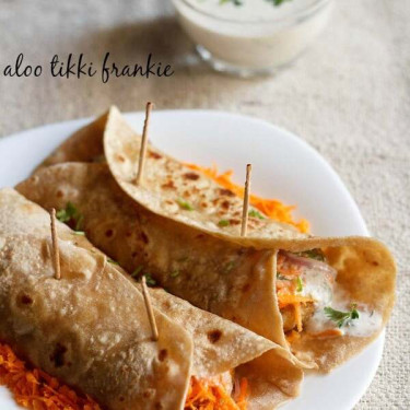 Aloo Tikki Wrap