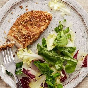 Kylling Schnitzel Salat