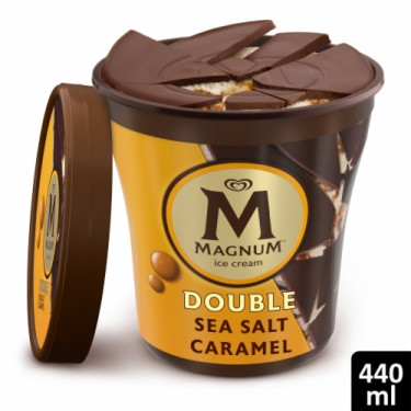 Magnum Dobbelt Sea Salt Caramel