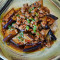 Aubergine Med Hvidløgssauce