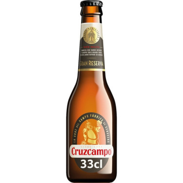 Cruzcampo Øl, 0,33L