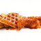 2 Jumbo Tenders Waffles