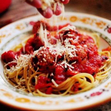 Spaghetti Med Kødboller