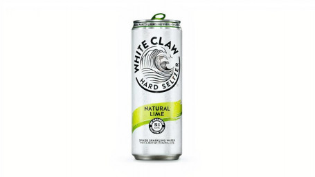 White Claw Natural Lime Spiked Sparkling Abv 5% 6 Pack Can