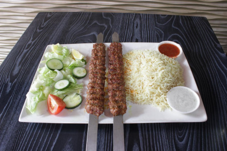 2 Skewers Lamb Mince Kebab