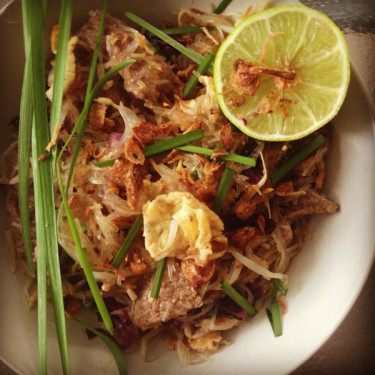 Pad Thai Oksekød