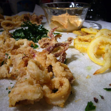 Friturede Calamari