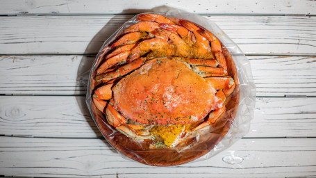 (C) 1 1/2 Lb. Dungeness Crab 1 Lb. Shrimp (Head-Off)