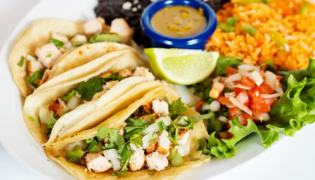 Three Chicken Street Tacos