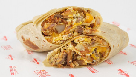 7. Potato, Eggs Cheese Burrito