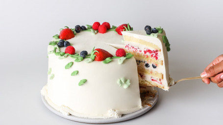 Slice Triple Berry Cake