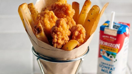 Kid's Dippers Crispy Chicken Bites Fries