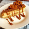 Luxury Vanilla Cheesecake Topped With Lotus Biscoff