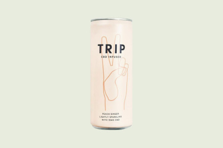 Trip Fersken Ingefær 250Ml