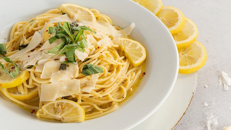 Lemon Garlic Spaghettini