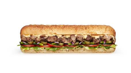 Chipotle Steak Melt Subway Footlong 174;