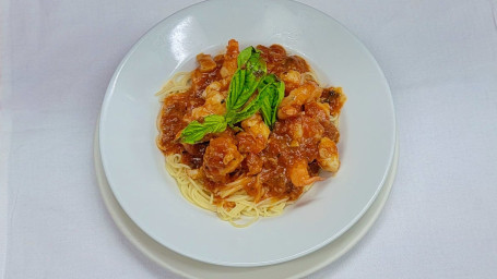 Cappellini With Shrimp Sauce