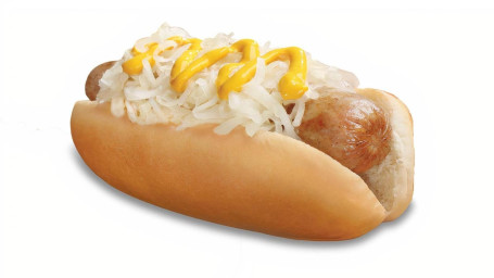 Bratwurst Med Sennep Kraut