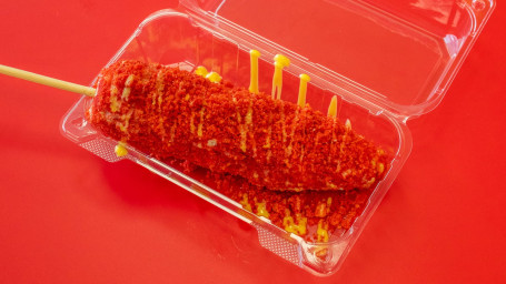 Elote Con Hot Cheetos