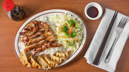 Chicken Teriyaki With Gyoza Standard