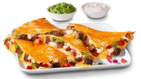 Skab Din Egen Cheese-Crusted Quesadilla