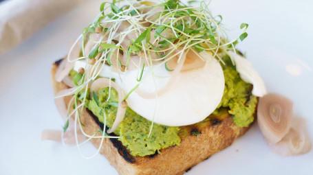 Spring Pea Toast