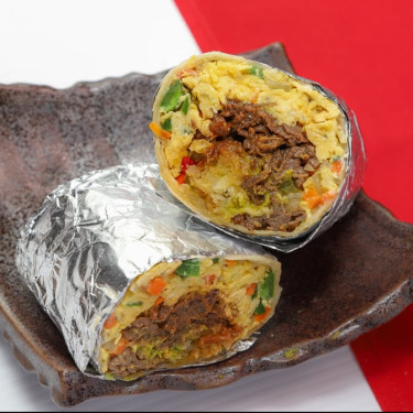 Bulgogi Eggs Breakfast Burrito 불고기 계란 부리또