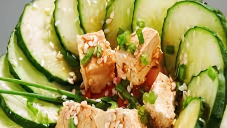 Tofu Salad With Cucumber