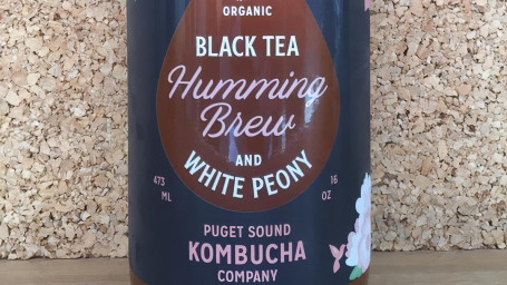 16Oz Kombucha Black Tea And White Peony