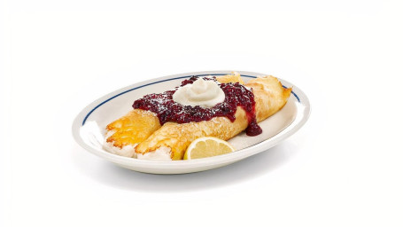 Ny! Citron Ricotta Blandede Berry Crepes