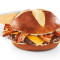 Pretzel Bacon Beer-Cheese Burger