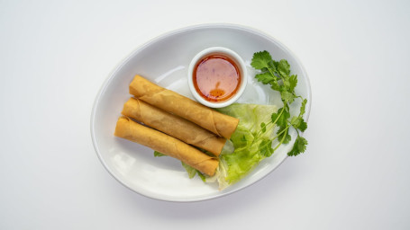 A1. 3) Fried Vegetable Spring Roll